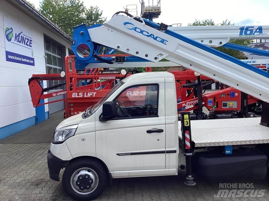 Socage 16A-Speed Lastbilmonterede lifte