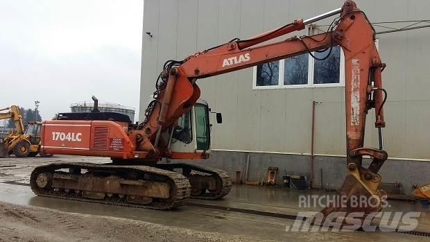 Atlas 1704LC Gravemaskiner på larvebånd