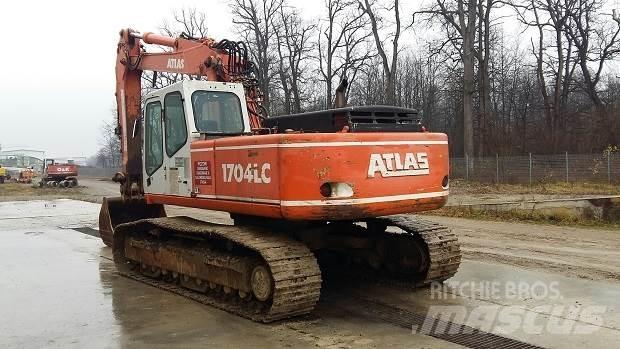 Atlas 1704LC Gravemaskiner på larvebånd