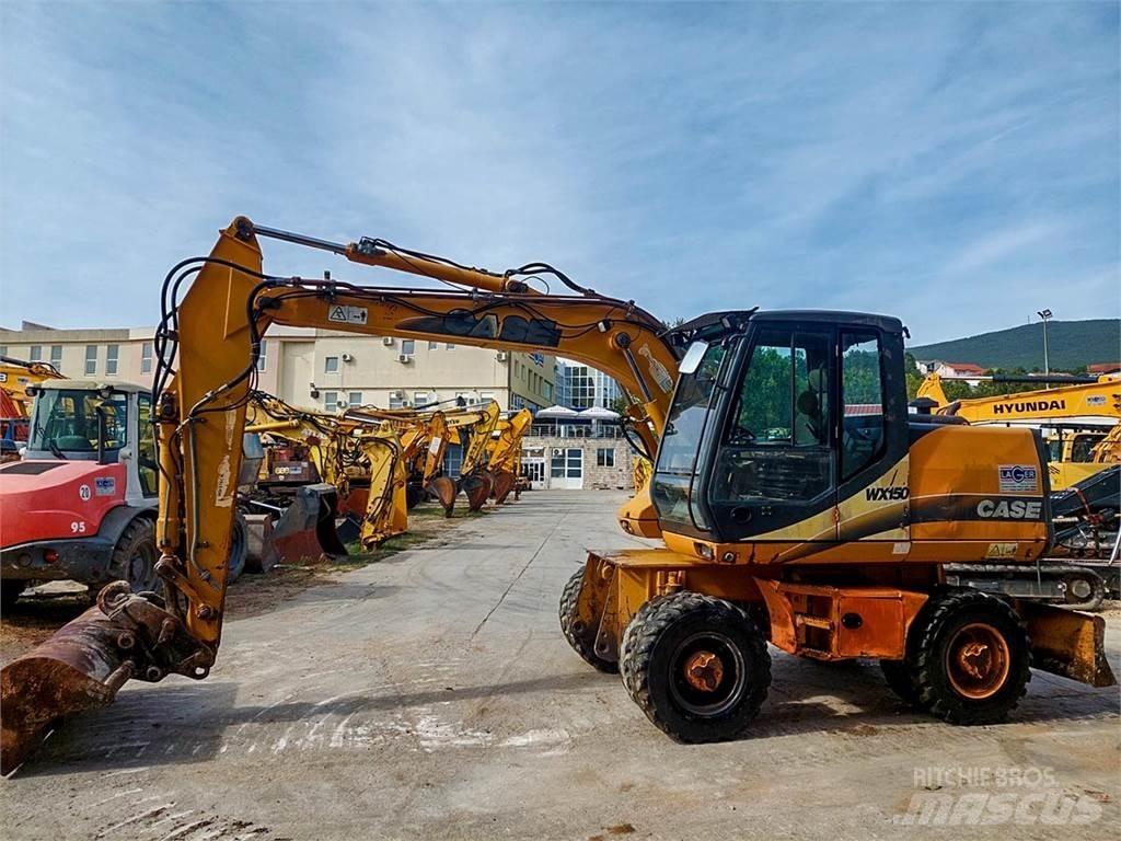 CASE WX150 Gravemaskiner på hjul