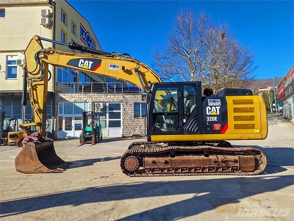 CAT 320E Gravemaskiner på larvebånd