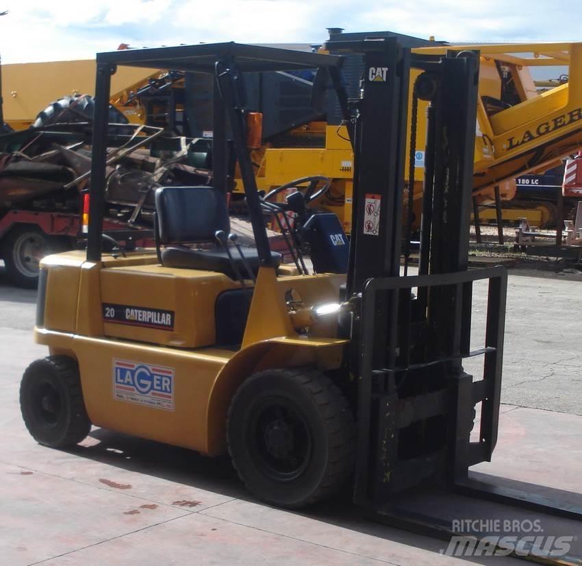 CAT GP20 LPG gaffeltrucks