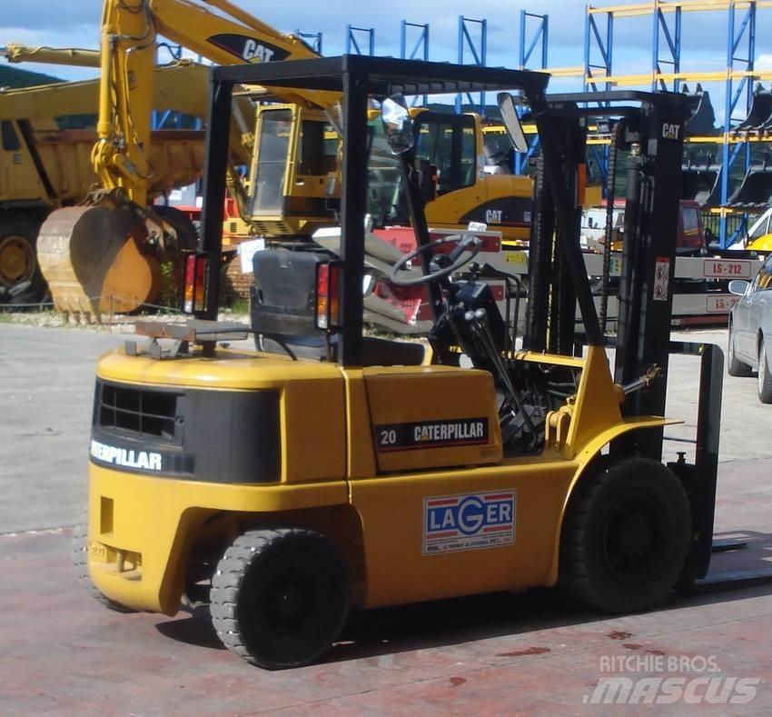 CAT GP20 LPG gaffeltrucks