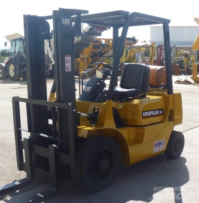 CAT GP20 LPG gaffeltrucks