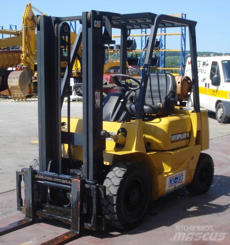 CAT GP20 LPG gaffeltrucks