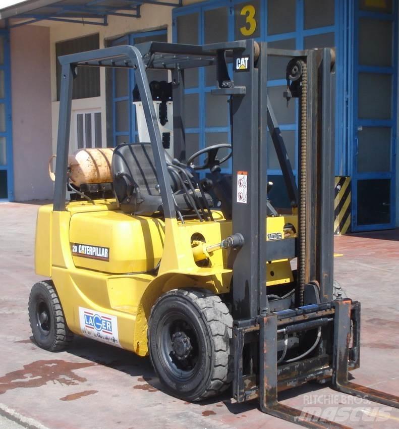 CAT GP20 LPG gaffeltrucks