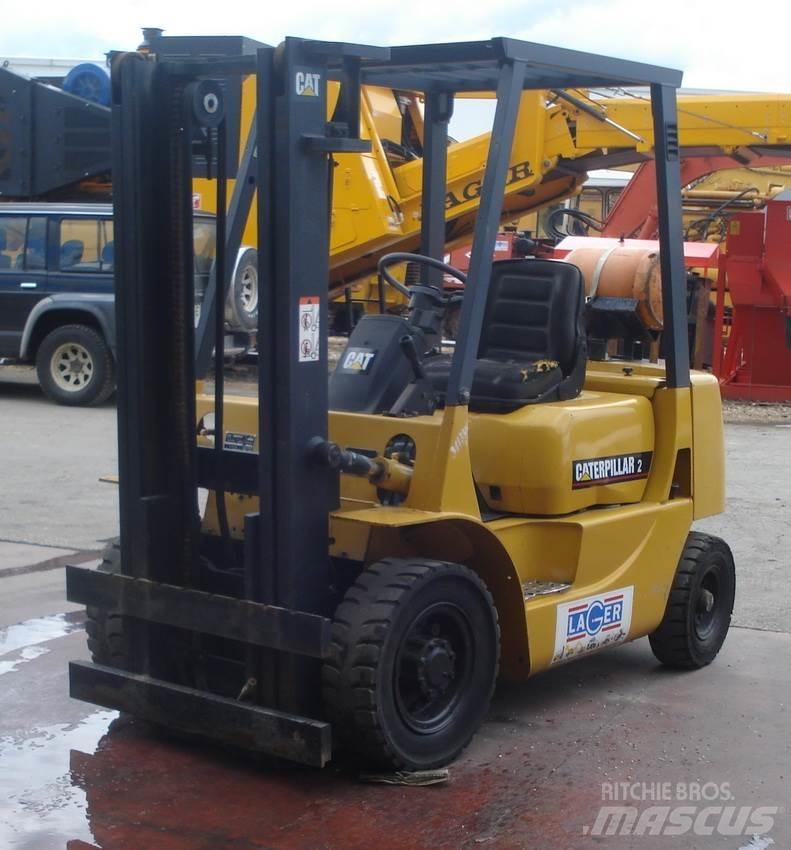CAT GP20 LPG gaffeltrucks