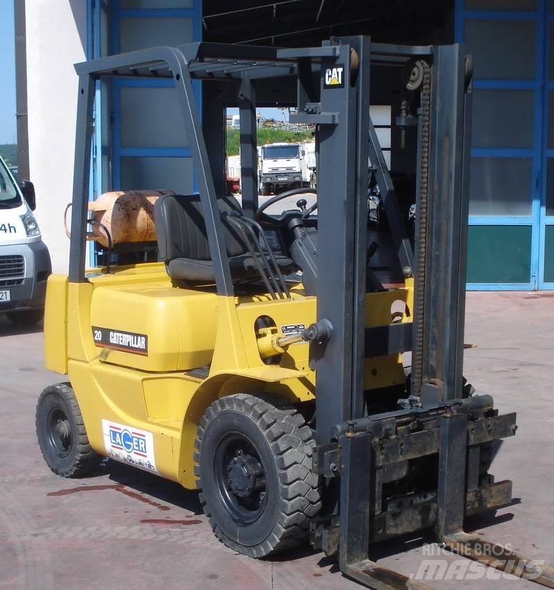 CAT GP20 LPG gaffeltrucks