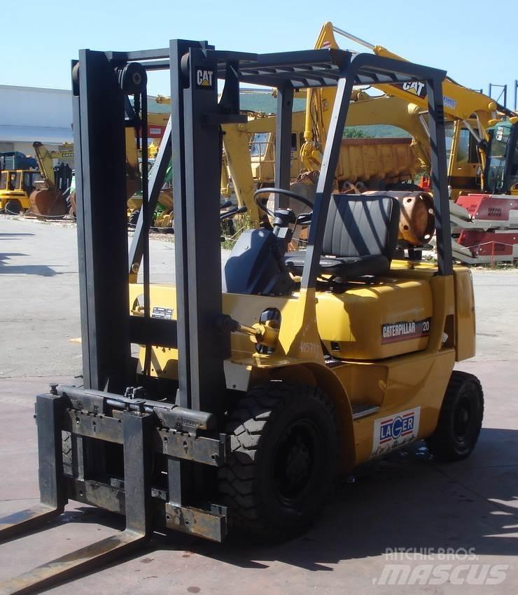 CAT GP20 LPG gaffeltrucks
