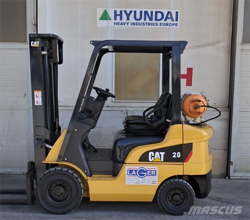 CAT GP20CN LPG gaffeltrucks