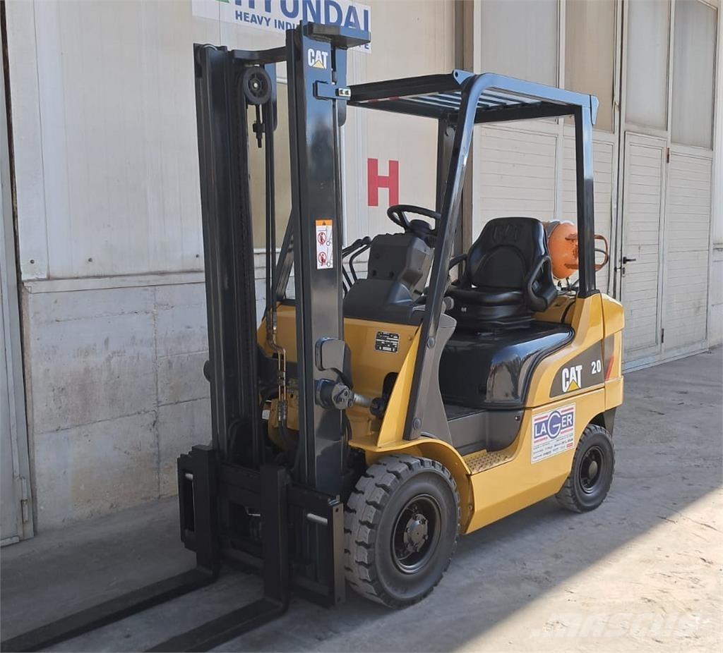 CAT GP20CN LPG gaffeltrucks