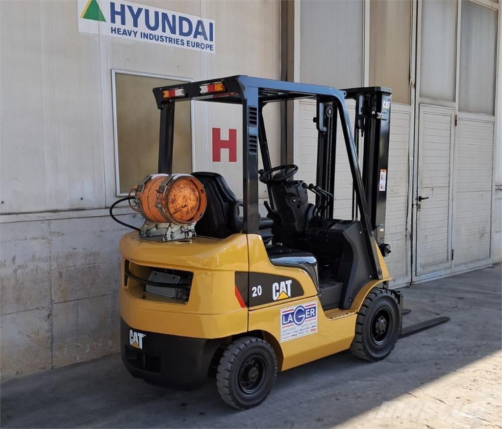 CAT GP20CN LPG gaffeltrucks