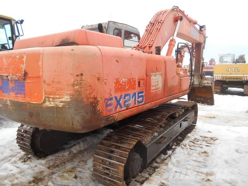 Fiat-Hitachi EX 215 Gravemaskiner på larvebånd