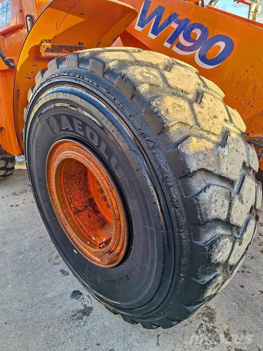 Fiat-Kobelco W190 Læssemaskiner på hjul