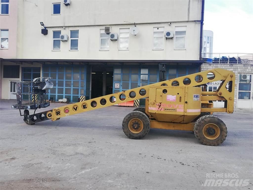 Grove AMZ 66 XT Bomlifte med knækarm