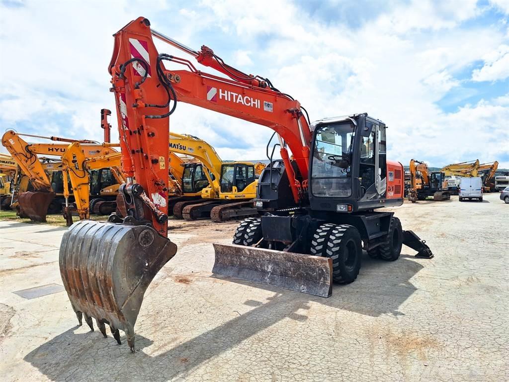 Hitachi ZX140W-3 Gravemaskiner på hjul