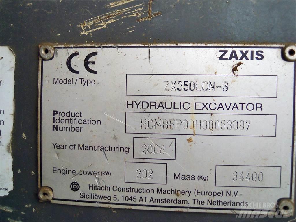 Hitachi ZX350LCN-3 Gravemaskiner på larvebånd