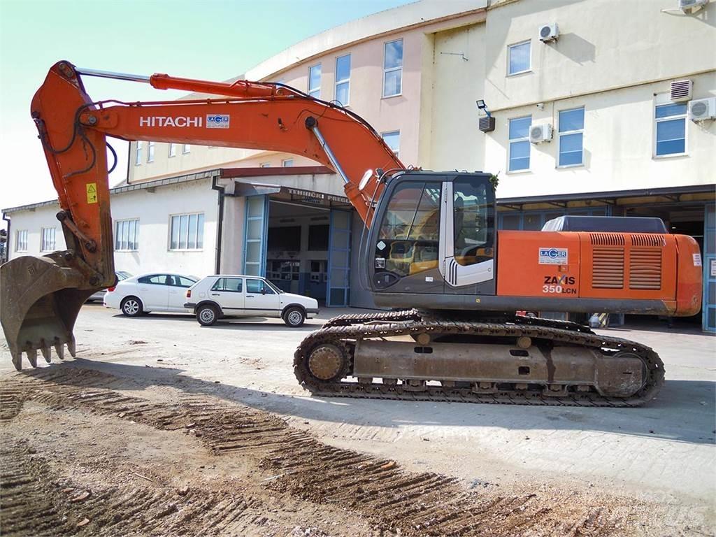 Hitachi ZX350LCN-3 Gravemaskiner på larvebånd