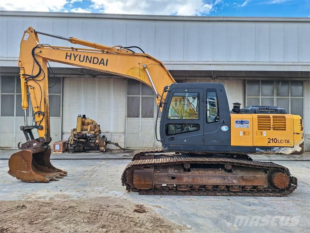 Hyundai 210LC-7A Gravemaskiner på larvebånd