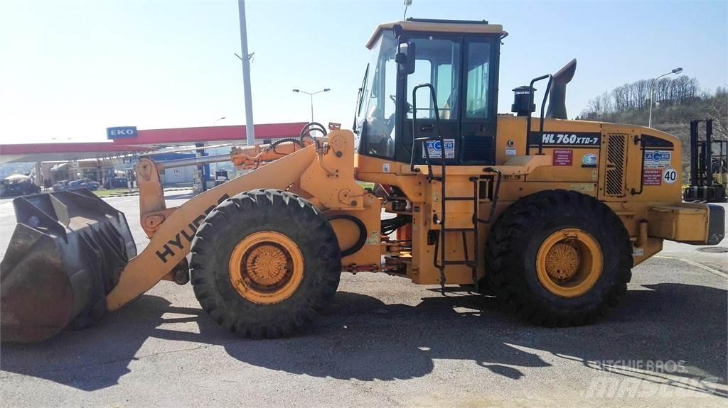 Hyundai HL760XTD-7 Læssemaskiner på hjul