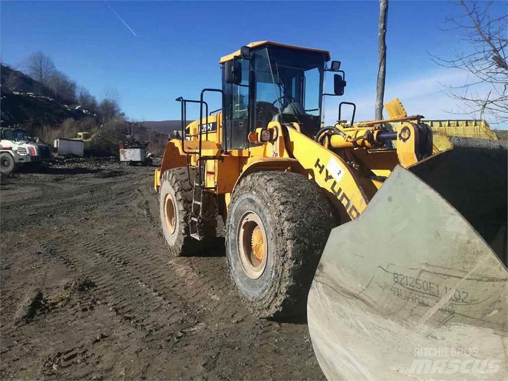 Hyundai HL770-7 Læssemaskiner på hjul