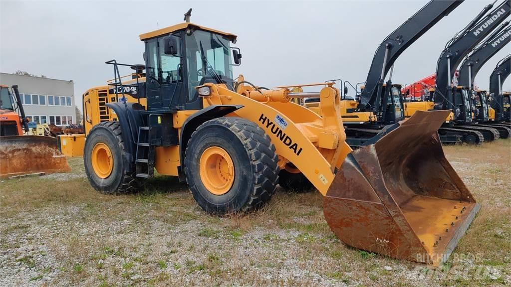 Hyundai HL770XTD-9A Læssemaskiner på hjul