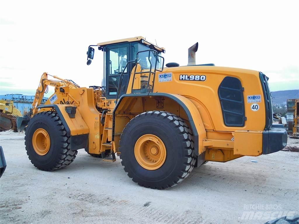 Hyundai HL980 Læssemaskiner på hjul