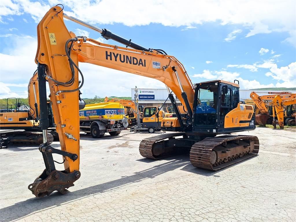 Hyundai HX220L Gravemaskiner på larvebånd