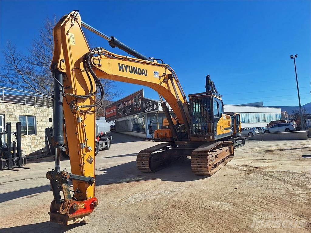 Hyundai HX300NL Gravemaskiner på larvebånd