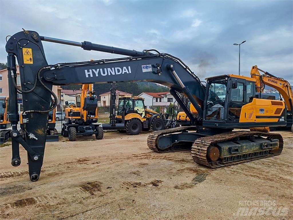 Hyundai HX350L Gravemaskiner på larvebånd