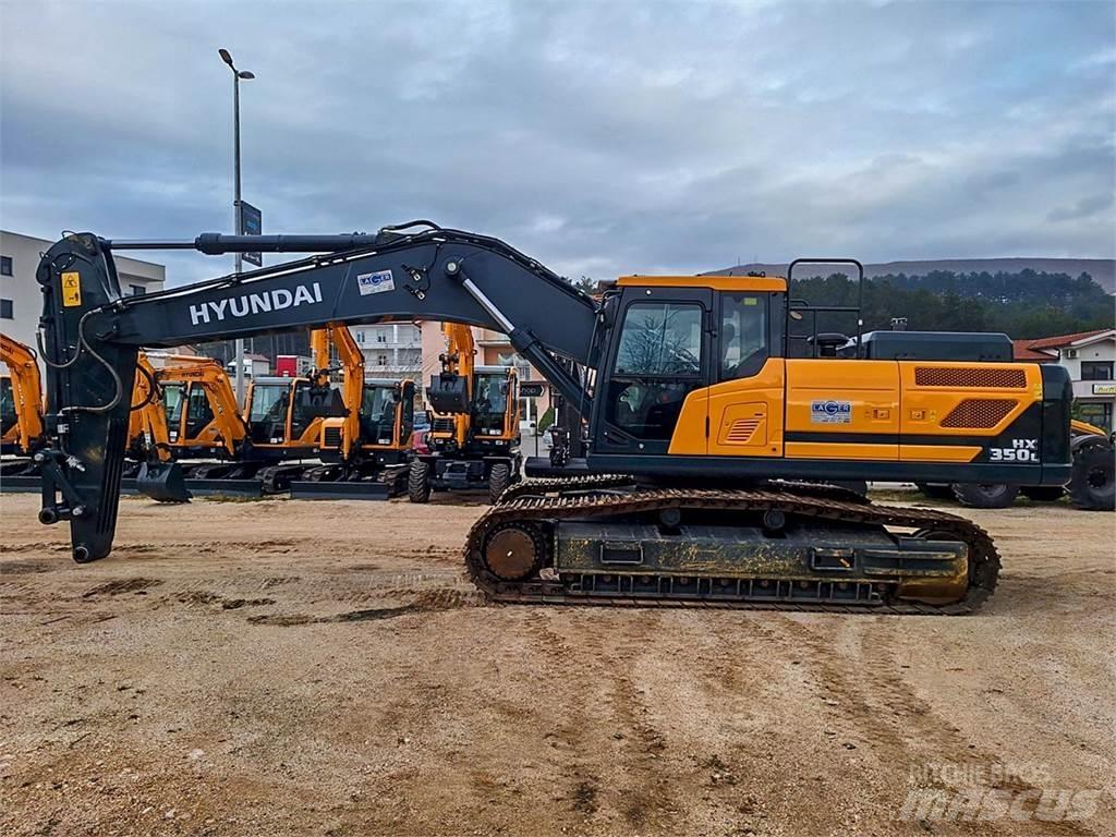 Hyundai HX350L Gravemaskiner på larvebånd