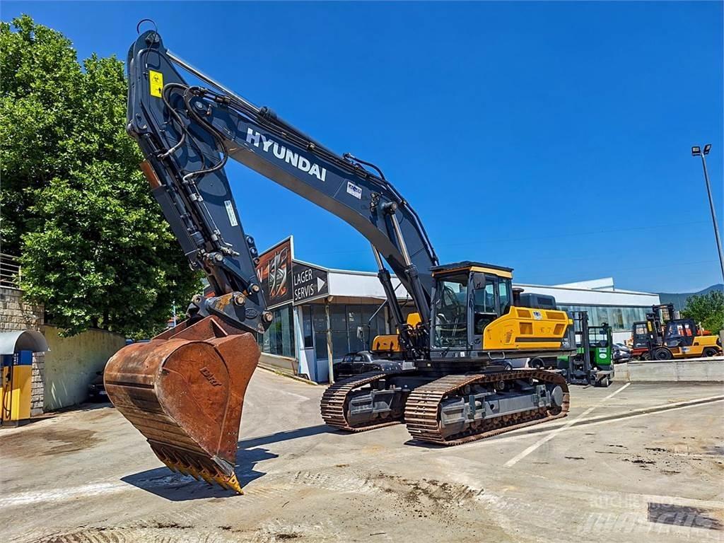 Hyundai HX520L Gravemaskiner på larvebånd