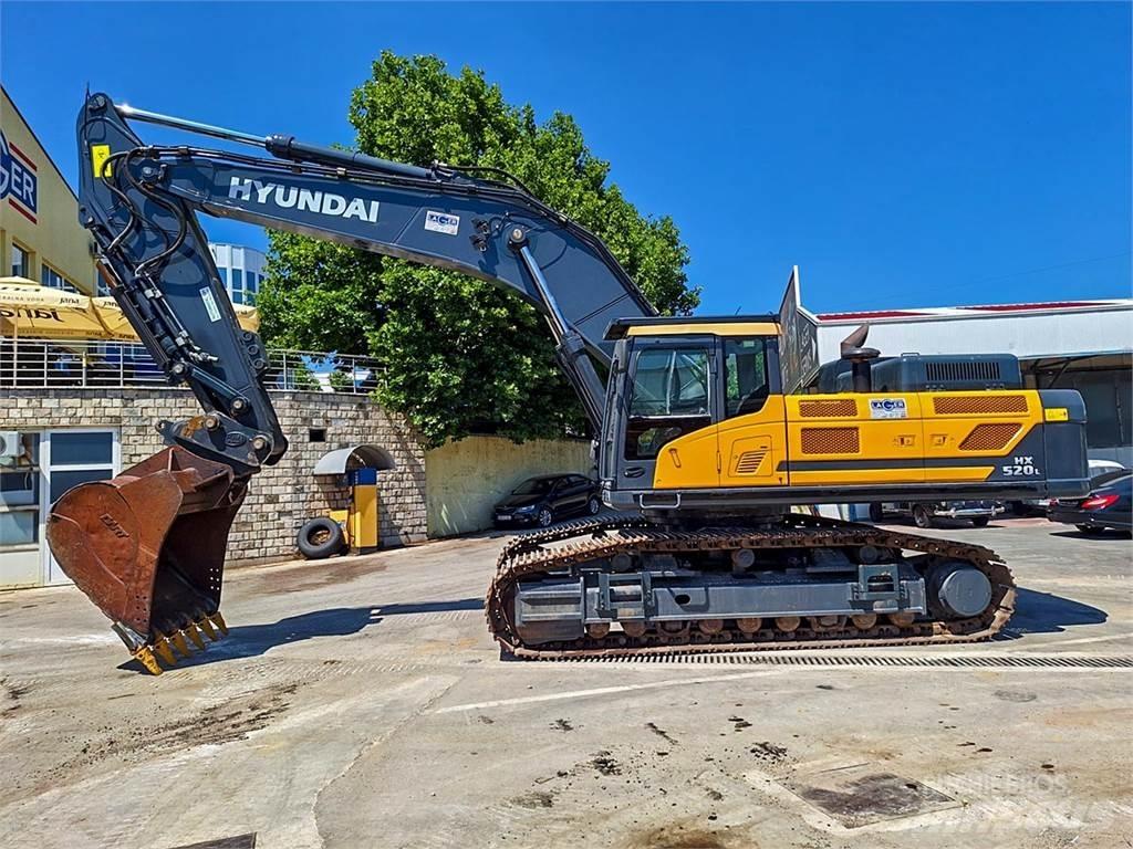 Hyundai HX520L Gravemaskiner på larvebånd