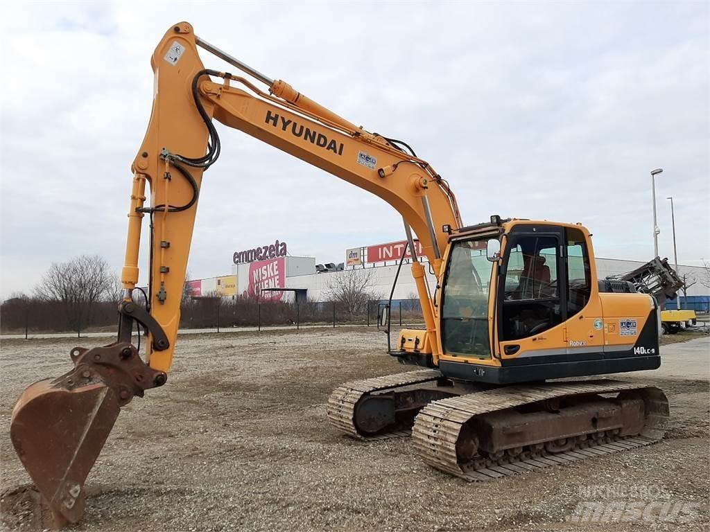 Hyundai R140LC-9 Gravemaskiner på larvebånd