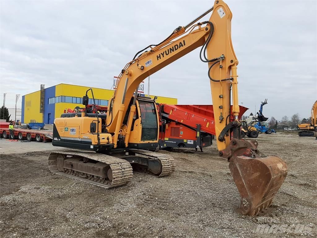 Hyundai R140LC-9 Gravemaskiner på larvebånd