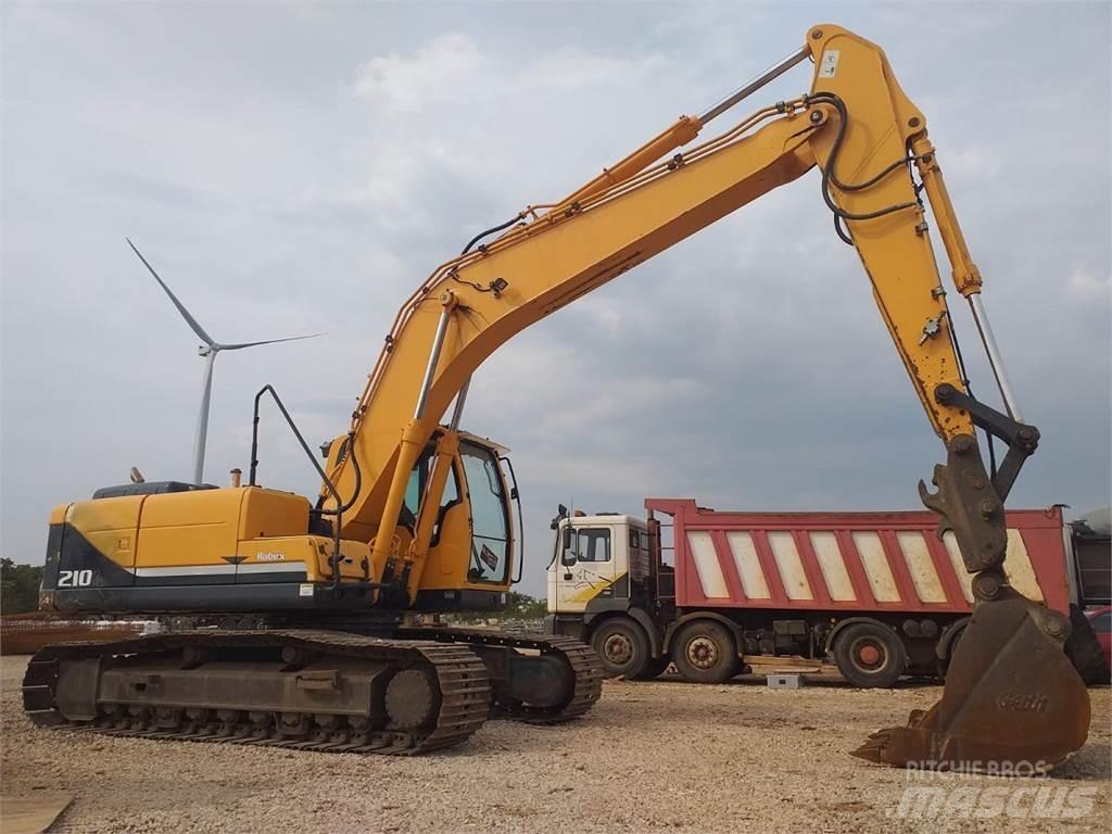 Hyundai R210LC-9 Gravemaskiner på larvebånd