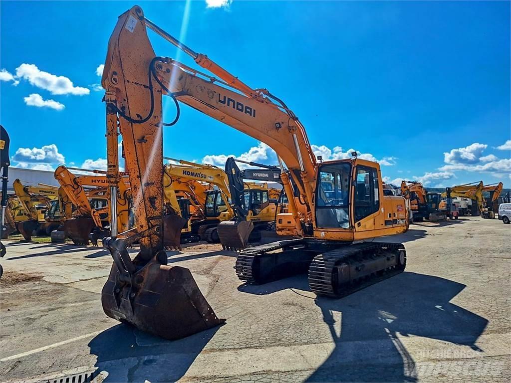 Hyundai R210NLC-7 Gravemaskiner på larvebånd