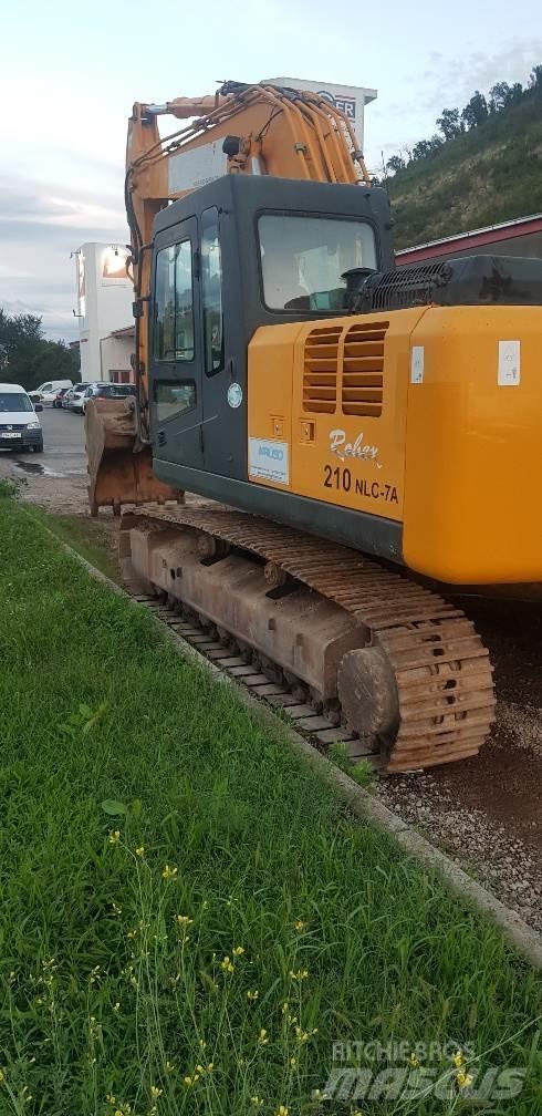 Hyundai R210NLC-7A Gravemaskiner på larvebånd