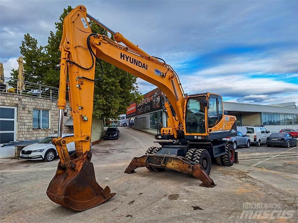 Hyundai R210W-9 Gravemaskiner på hjul