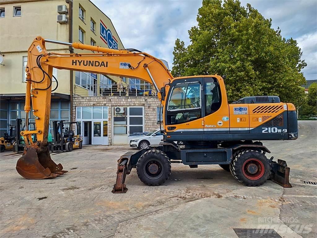Hyundai R210W-9 Gravemaskiner på hjul