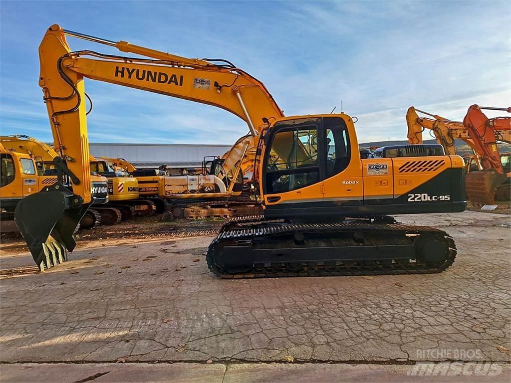Hyundai R220LC-9S Gravemaskiner på larvebånd