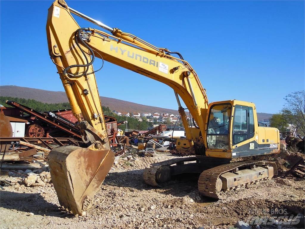 Hyundai R250NLC-7 Gravemaskiner på larvebånd