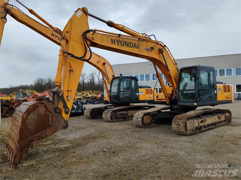 Hyundai R250NLC-7A Gravemaskiner på larvebånd