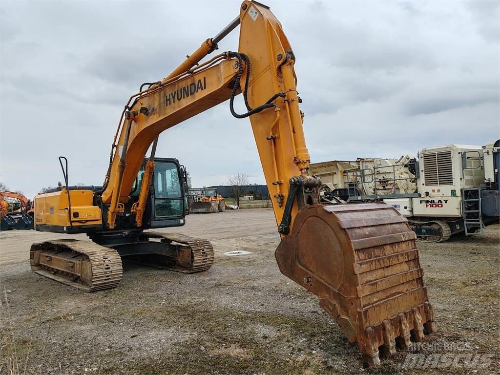 Hyundai R250NLC-7A Gravemaskiner på larvebånd