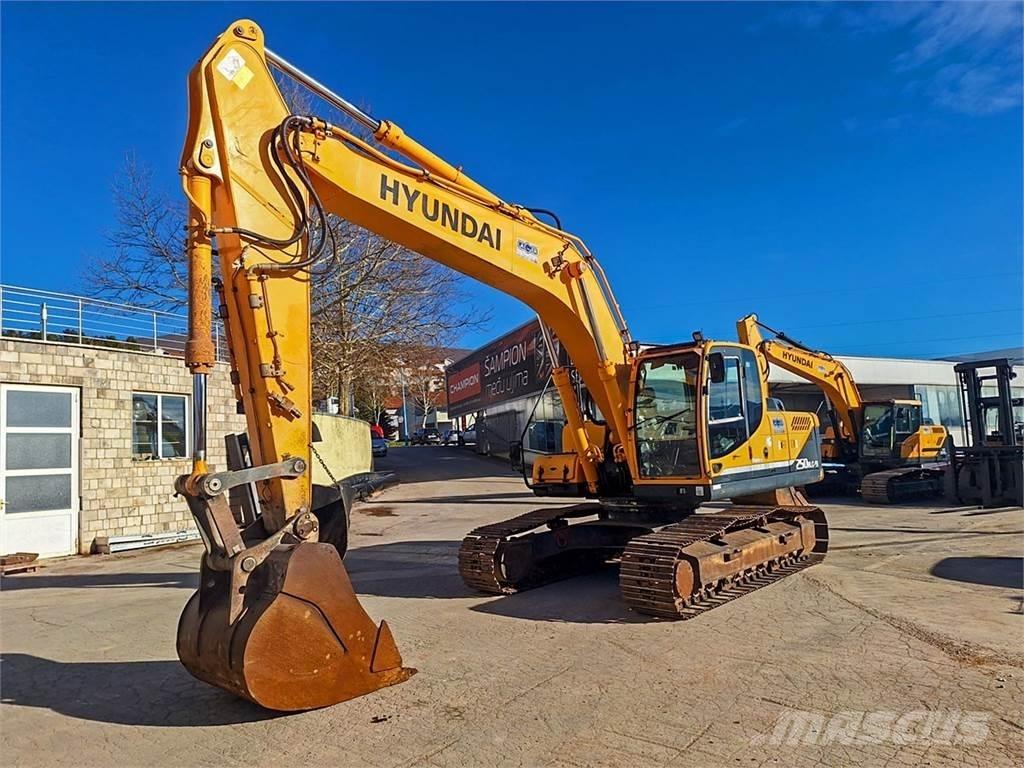 Hyundai R250NLC-9 Gravemaskiner på larvebånd