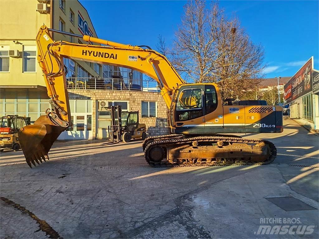 Hyundai R290LC-9 Gravemaskiner på larvebånd