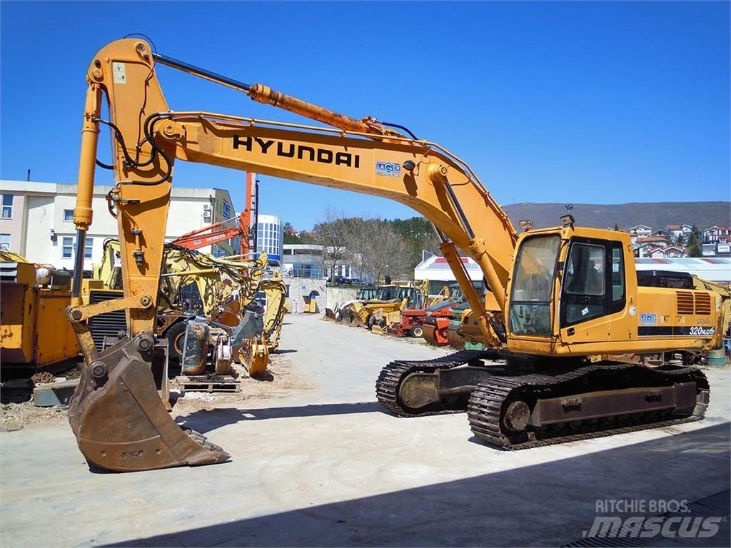 Hyundai R320NLC-7A Gravemaskiner på larvebånd