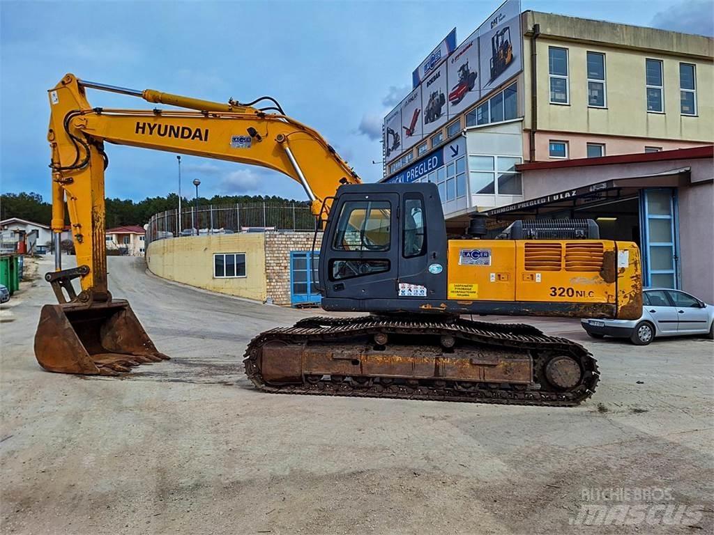 Hyundai R320NLC-7A Gravemaskiner på larvebånd