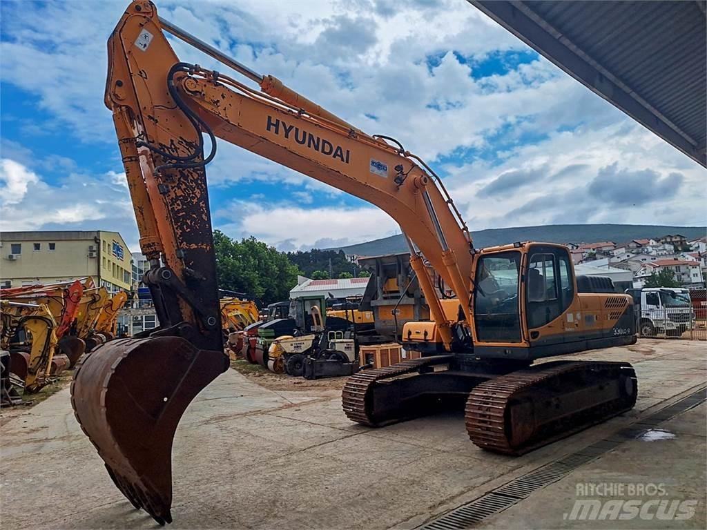 Hyundai R330LC-9 Gravemaskiner på larvebånd