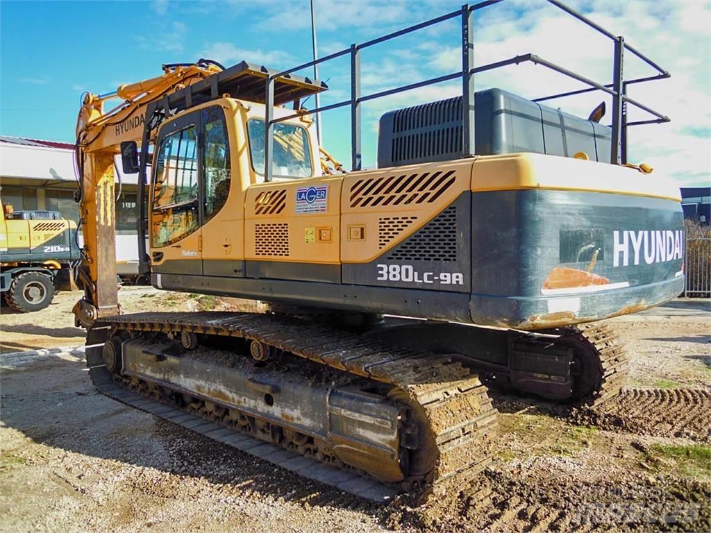 Hyundai R380LC-9A Gravemaskiner på larvebånd